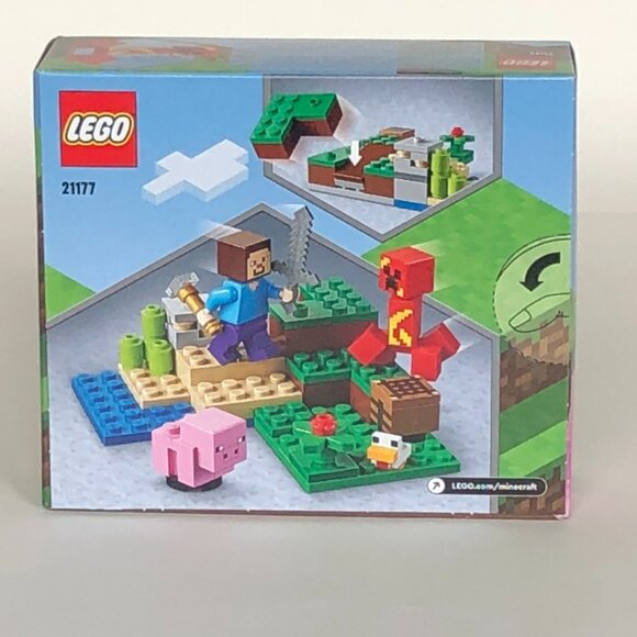 Brand New Lego  Minecraft The Creeper Ambush Building Toy 21177 - Picture 4 of 7